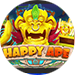 Логотип игрового автомата Happy Ape.