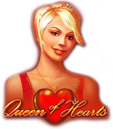 Логотип игрового автомата Королева сердец.
